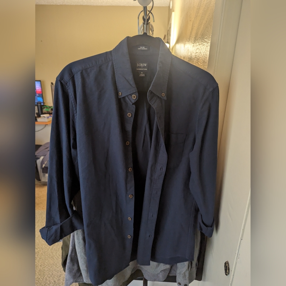Jcrew navy shirt